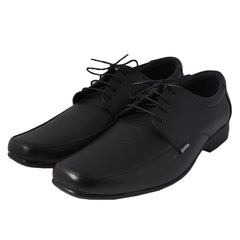 Chamda Men’s Black Formal Leather Lace-Up Shoes