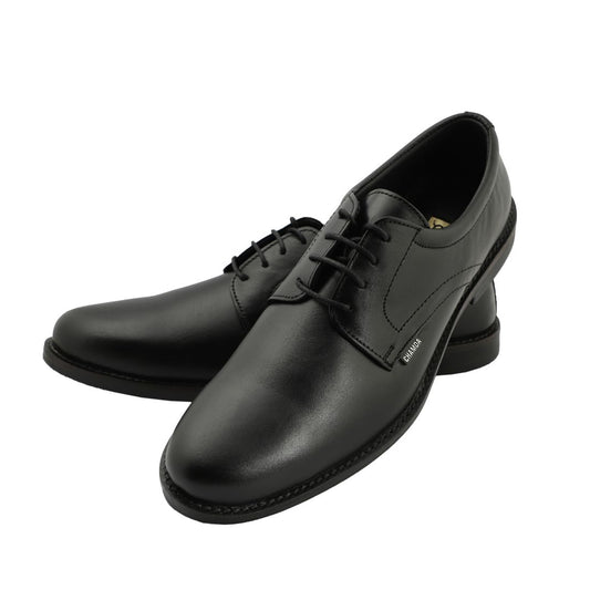 Chamda Men’s Black Formal Leather Lace-Up Shoes