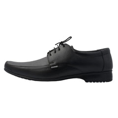 Chamda Men’s Black Formal Leather Lace-Up Shoes