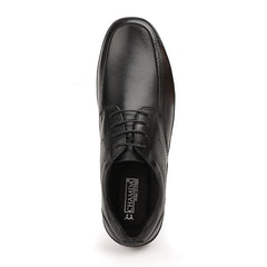 Chamda Men’s Black Formal Leather Lace-Up Shoes