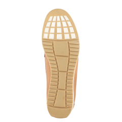 Chamda Women’s Brown Slip-On Loafers