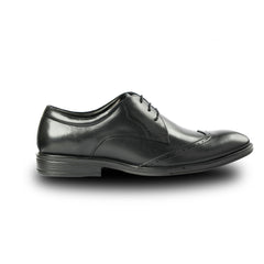 Chamda Men’s Black Formal Leather Lace-Up Shoes