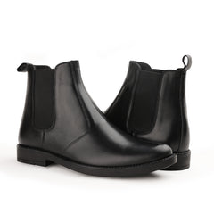Chamda Men’s Black Chelsea Boots