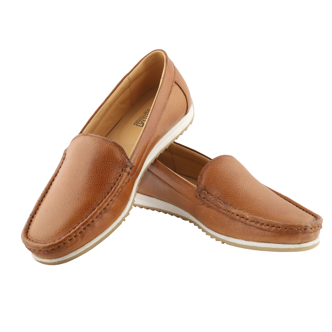 Chamda Women’s Brown Slip-On Loafers