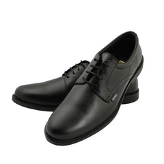 Chamda Men’s Black Formal Leather Lace-Up Shoes