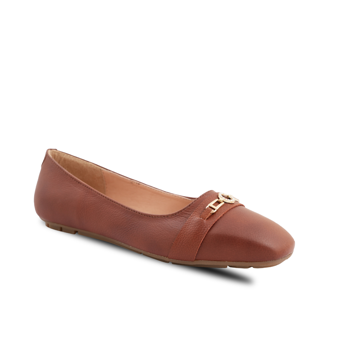 Chamda Women’s Brown Ballet Flats