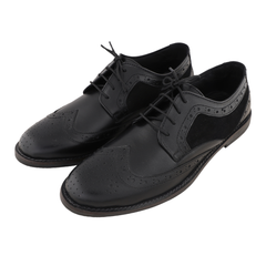 Chamda Premium Leather Brogue Lace-Up Formal Shoes for Men
