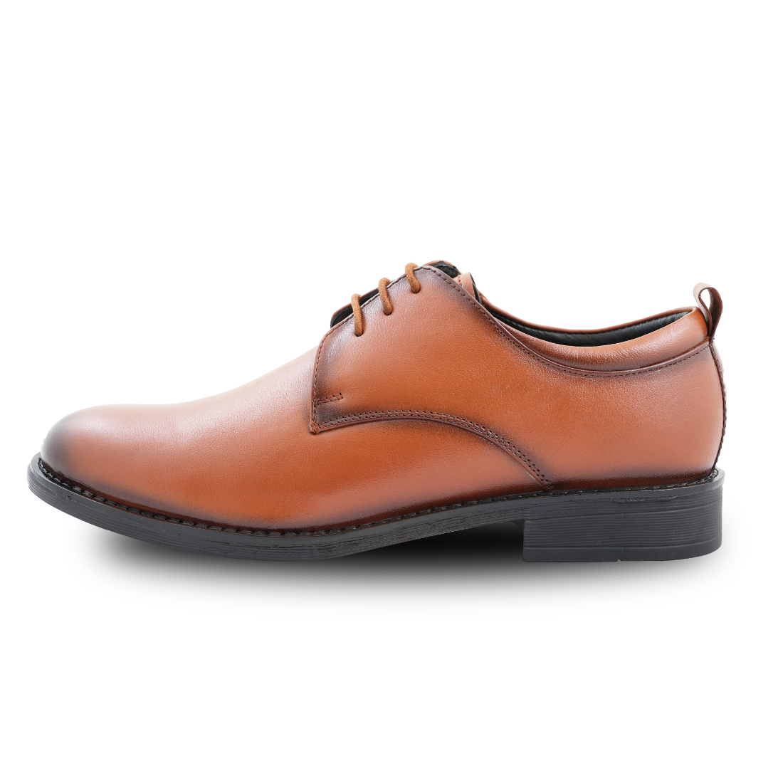 Chamda Men’s Tan Brown Formal Lace-Up Shoes