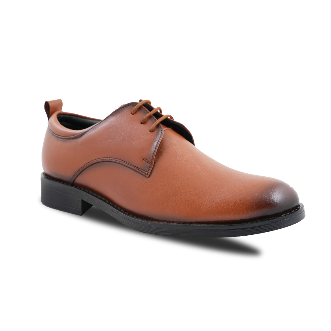 Chamda Men’s Tan Brown Formal Lace-Up Shoes