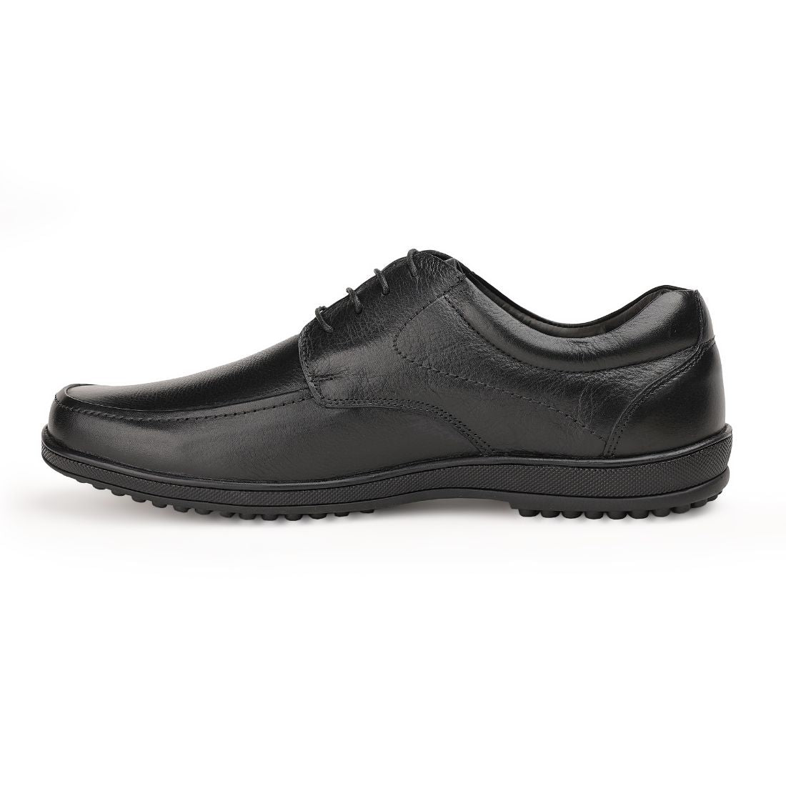 Chamda Men’s Black Formal Leather Lace-Up Shoes