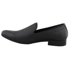 Chamda Men’s Black Formal Leather Loafers