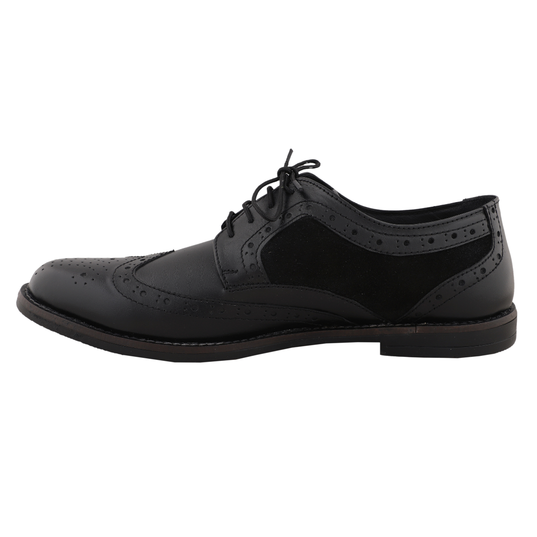 Chamda Premium Leather Brogue Lace-Up Formal Shoes for Men