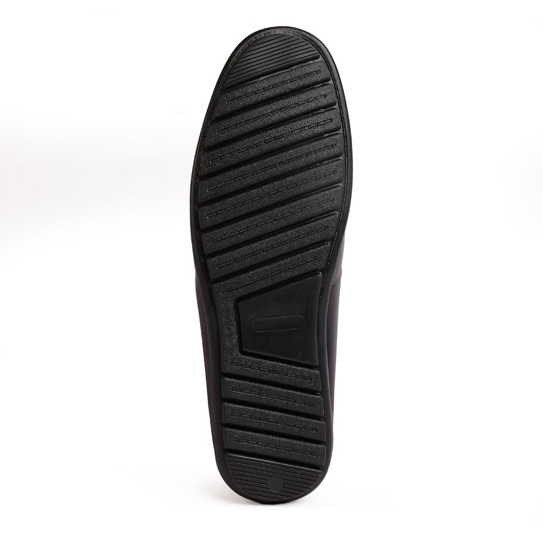 Chamda Men’s Black Formal Leather Slip-On Shoes