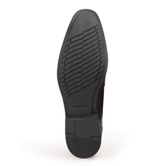 Chamda Men’s Black Formal Leather Penny Loafers