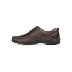 Chamda Men’s Dark Brown Formal Leather Lace-Up Shoes