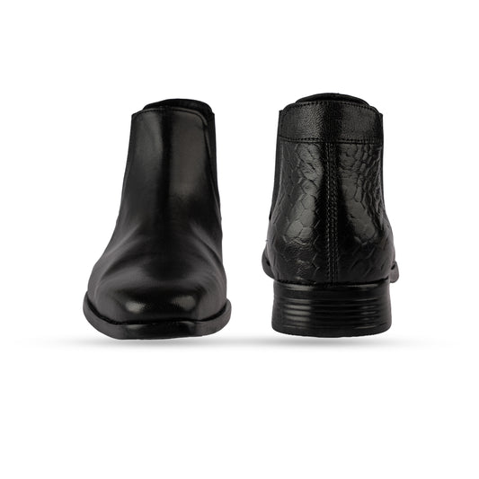 Chamda Pure Leather Chelsea / Slip-on Ankle Boot