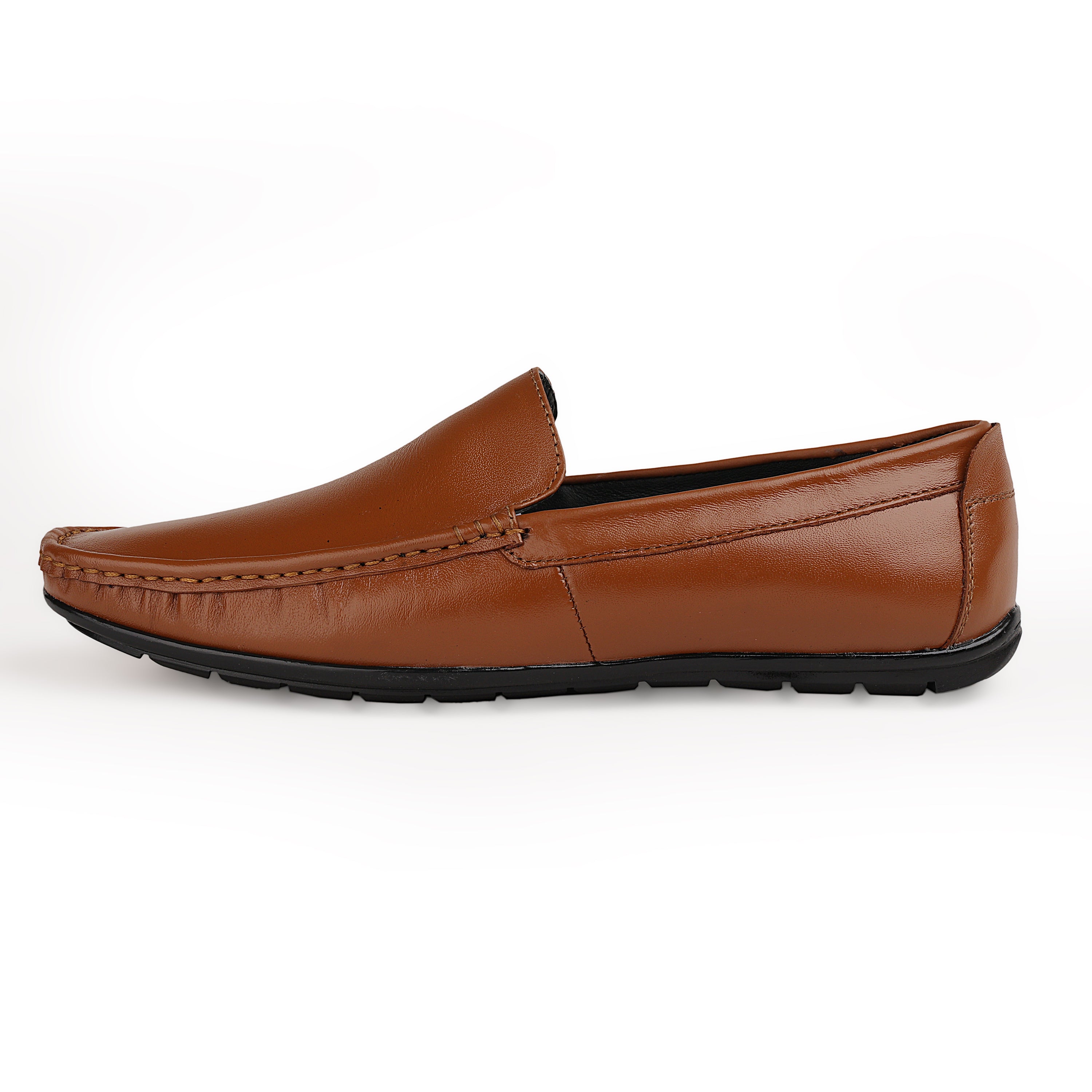 Chamda Men’s Brown Slip-On Loafers