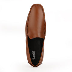Chamda Men’s Brown Slip-On Loafers