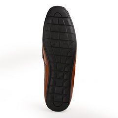 Chamda Men’s Brown Slip-On Loafers