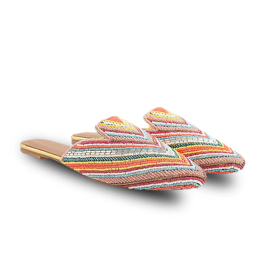 Chamda Multi Color Mule For Women